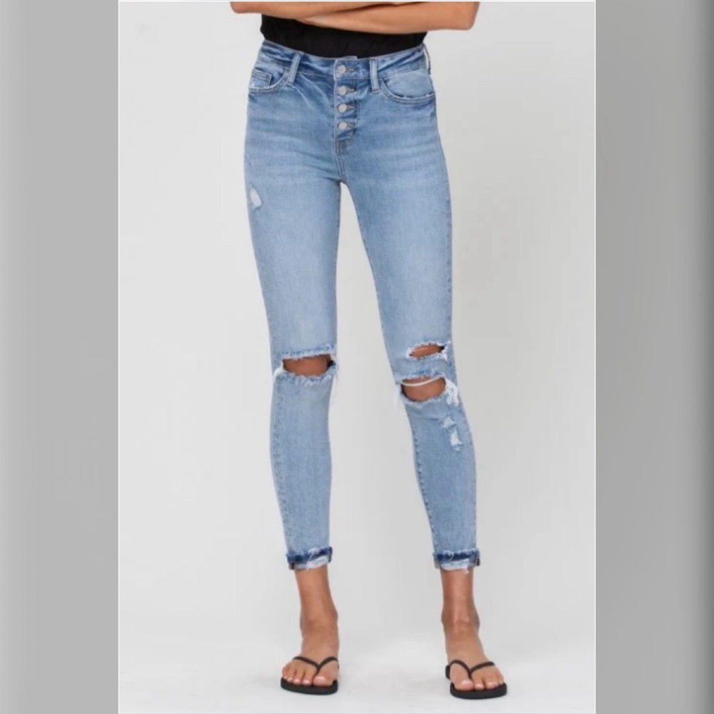 Vervet High Rise Ankle Skinny Jean - Picture 3 of 6